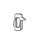 View TUMBLER. Number 4, Used for: Door and Deck Number 4. Wide. Export, Liftgate.  Full-Sized Product Image