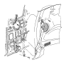 View Used for: BOLT AND CONED WASHER. Hex Head. M8x25x17. Brake Hose To Frame.  Full-Sized Product Image