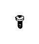 View SCREW. Tapping, Tapping Hex Head. M4.2X1.70X20.00. A/C Control Attachment, A/C Control Mounting, Center, Console To I/P, Driver Side, Front, Front Door Speaker, Ignition Node to IP, Instrument Cluster, Instrument Panel Speaker, Left, LF Antenna to IP, Mounting, Radio Bracket, Rear, Right, Right or Left, Used for: Right and Left.  Full-Sized Product Image