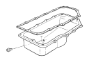 View BOLT, Used for: BOLT AND CONED WASHER. Hex Head. M8X1.25X25.00, M8x25x17. Alternator, Alternator Mounting, Mounting, Oil Pump To Block, Plate Tensioner.  Full-Sized Product Image