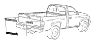 View DECAL. 4 x 4, Sport. Tailgate.  Full-Sized Product Image