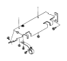 View BOLT. Hex Flange Head, Hex Head. M8x1.25x20.00. Automatic Transmission, Front, Manual Transmission, Mounting, Rear, Upper. Lower Left, Right Side.  Full-Sized Product Image