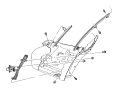 View Used for: SCREW AND WASHER. Hex Head. M6x1x20. Bracket To Body, Left, Mounting, Quarter Panel, Right, Sunroof To Roof Reinforcement, Used for: Right and Left. Air Cleaner Body Bracket.  Full-Sized Product Image