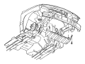 View Used for: BOLT AND WASHER, Used for: SCREW AND WASHER. Hex Head. M10x1.50x30.00, M10x1.50x35, M10x1.5x30. Front Cross Member, Mounting, Right. Rear.  Full-Sized Product Image