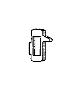 View TUMBLER. Number 3, Used for: Door and Deck Number 3. Wide. Export, Liftgate.  Full-Sized Product Image