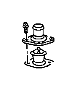 View GASKET. Thermostat.  Full-Sized Product Image
