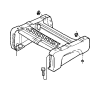 Image of NUT. Hex Flange. M12x1.75. Riser to Floor, Track. image for your Chrysler Town & Country  