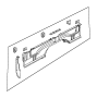 View BOLT, EXTENSION, PUSH PIN, RETAINER. Transfer Case. M6.3x22.80. Bulkhead, Bulkhead Trim Panel, Shield Attaching.  Full-Sized Product Image