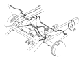 View LOCK. Brake Hose. As Required, Mounting, Rear.  Full-Sized Product Image