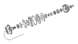 Image of Used for: CARRIER AND BEARING. Planet Pinion. image for your 2003 Chrysler 300