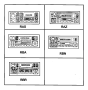 Image of RADIO. AM/FM Cassette. (RAS), (RAS) w/4. image for your Ram