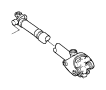 View U JOINT, U-JOINT, U-JOINT KIT. Front, Front or Center or Rear, Front or Rear, Rear.  Full-Sized Product Image