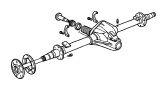 View BOLT, SCREW. Axle Vent, Brake Tee. 437-20x2.07. Lower, Mounting.  Full-Sized Product Image