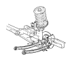 View GASKET, WASHER. Brake Hose, Brake Hose To Caliper. Front Left, Front Right, Left, Left Or Right, Mounting, Rear Left, Rear Right, Right, Right or Left, Used for: Right and Left.  Full-Sized Product Image