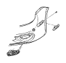 View NUT, Used for: NUT AND WASHER. M6x1.00. Accelerator Pedal Mounting, Fog Lamp To Fascia, Mounting.  Full-Sized Product Image
