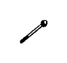 Image of BOLT, Used for: SCREW AND WASHER. Hex Flange Head, Hex Head. M11X1.50X173.00. Mounting.  [M11x1.50x173], Cylinder. image for your 2004 Chrysler 300 M