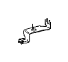 View BRACKET. Brake Sensor. Right, Right Front. Mounting.  Full-Sized Product Image