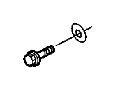 View Used for: BOLT AND CONED WASHER, Used for: SCREW AND WASHER. Hex Head. M8x1.25x50, M8X1.25X50.00. Mounting, Tensioner Upper.  Full-Sized Product Image