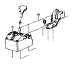 View NUT. Hex Lock. M8x1.25. Mounting.  Full-Sized Product Image