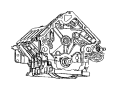 View GASKET. Oil Pan. Mounting.  Full-Sized Product Image