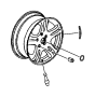 View Wheel Lug Nut Full-Sized Product Image