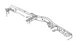 View SCREW. Hex Head, Tapping. M8X1.25X20.00, M8x20. Brake Hose RR Rail, Mounting.  Full-Sized Product Image