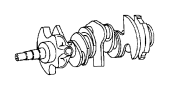 View CRANKSHAFT.  Full-Sized Product Image
