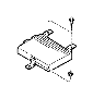 View SCREW. Hex Flange Head Tapping. M4.8 x 1.59 x 25.00. Amplifier Attaching, Antenna Mounting, Mounting, Outer, Timing Belt Cover, Timing Belt Cover Attaching. Used for: Upper And Lower.  Full-Sized Product Image