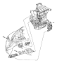 View ISOLATOR, STRUT. Torque Reaction, Transmission Mount. Automatic Transaxle, Automatic Transmission.  Full-Sized Product Image