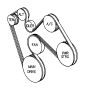 View Serpentine Belt Full-Sized Product Image