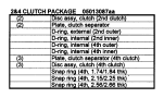 View CLUTCH PACKAGE. Automatic Transmission. 2/4.  Full-Sized Product Image