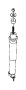 View NUT. Hex Flange Lock, Nylock Hex. M10x1.5, M10x1.50. Mounting, Upper.  Full-Sized Product Image
