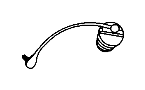 View TETHER. Fuel Filler Cap. Locking.  Full-Sized Product Image