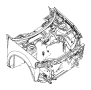 View BUSHING. Hood Prop Rod Pivot.  Full-Sized Product Image