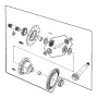 View THRUST WASHER PACKAGE. Axle Differentail, Differential.  Full-Sized Product Image