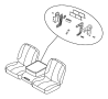 View 12 Volt Accessory Power Outlet Cover (Rear) Full-Sized Product Image 1 of 10
