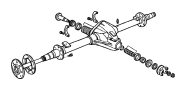 View NUT. Pinion Yoke.  Full-Sized Product Image