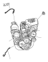 View SENSOR. Oxygen. After Catalyst, Before Catalyst, Left, Used for: Right and Left. Front, Rear.  Full-Sized Product Image