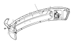 Image of Bumper Face Bar (Front) image for your Ram 1500 Classic  