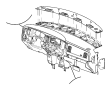 View Instrument Panel Ashtray Full-Sized Product Image