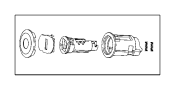 Lock. Cylinder. A Lock Cylinder to Lock.