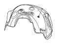 Image of Fender Splash Shield (Rear) image for your 2019 Ram 1500 Classic SXT Plus Crew Cab Pickup Fleetside  