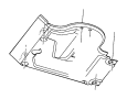 View PLATE, SKID PLATE. Front.  Full-Sized Product Image