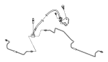 Brake. Hose. Hydraulic. Line. A flexible Hose.