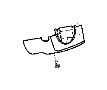 View SCREW. 6 Lobed, Tapping Pan Head. 164-32X0.50. Lower, Mounting.  Full-Sized Product Image