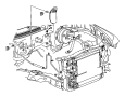View VALVE, VALVE CORE. A/C Discharge Line Check, A/C Line.  Full-Sized Product Image
