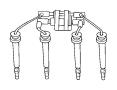 View CABLE. Ignition.  Full-Sized Product Image