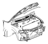 View BUSHING. Hood Prop Rod Pivot.  Full-Sized Product Image