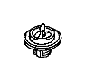 View THERMOSTAT. Water Pump. 195 Degrees.  Full-Sized Product Image