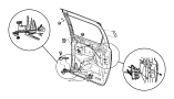 View LATCH. Sliding Door Hold Open. Left.  Full-Sized Product Image